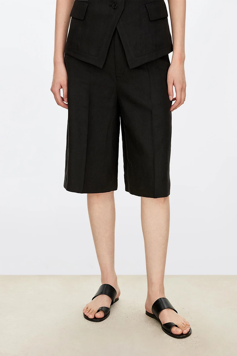 Belgian LIBECO Pure Linen Shorts