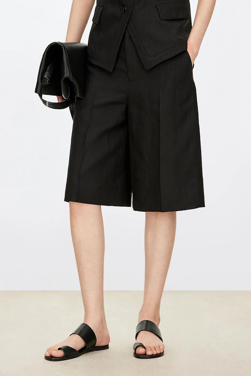 Belgian LIBECO Pure Linen Shorts