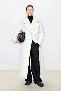 Blazer-Style Down Coat