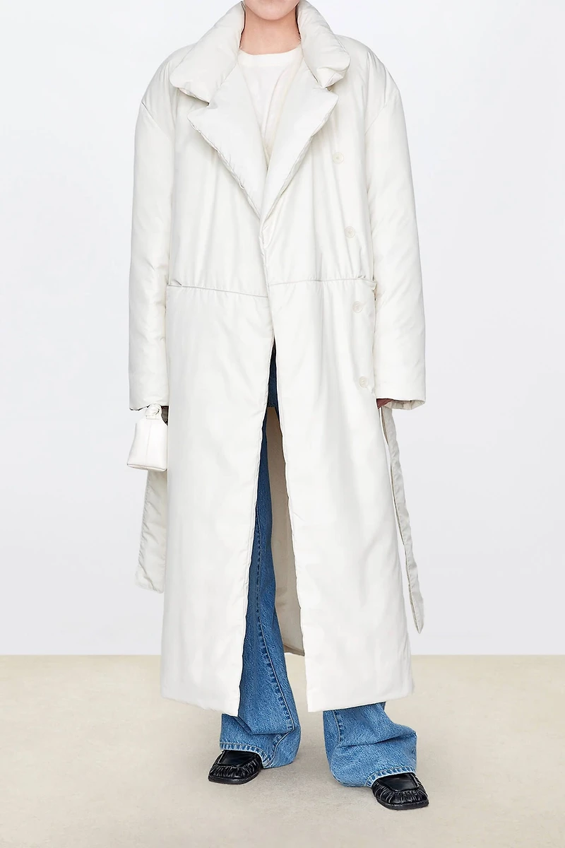 Blazer-Style Down Coat