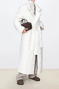 Blazer-Style Down Coat