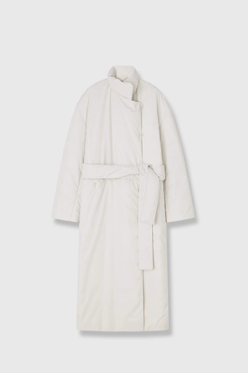 Blazer-Style Down Coat