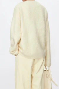 Brushed Cashmere Crewneck