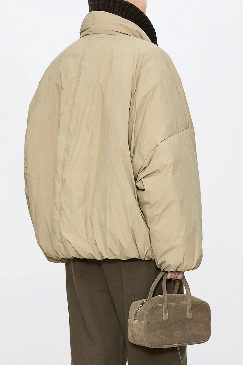 Fur Collar & Czech White Goose Down Coat