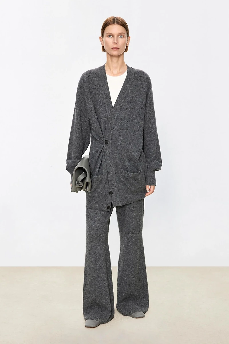 Cashmere Multi-Wear Asymmetric Cardigan