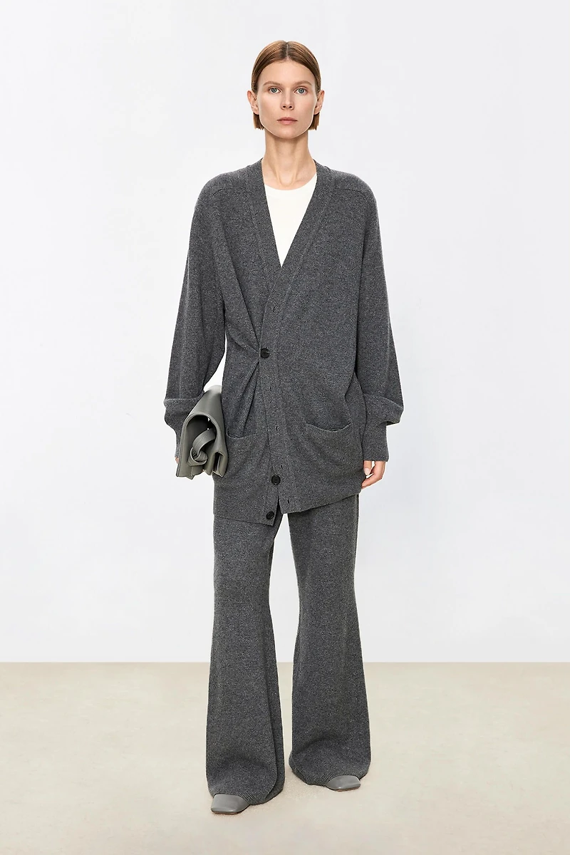 Cashmere Multi-Wear Asymmetric Cardigan