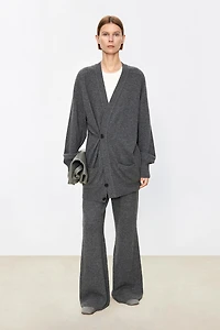 Cashmere Multi-Wear Asymmetric Cardigan