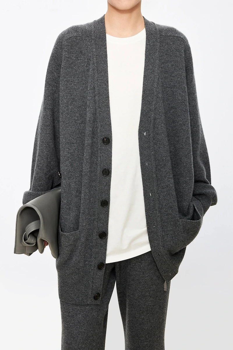Cashmere Multi-Wear Asymmetric Cardigan