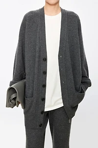 Cashmere Multi-Wear Asymmetric Cardigan