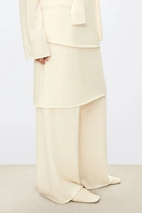 Cashmere Silk Elasticated Skirt