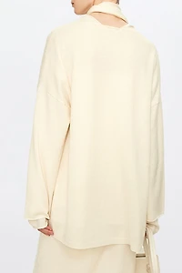 Cashmere Silk Oversized Cardigan