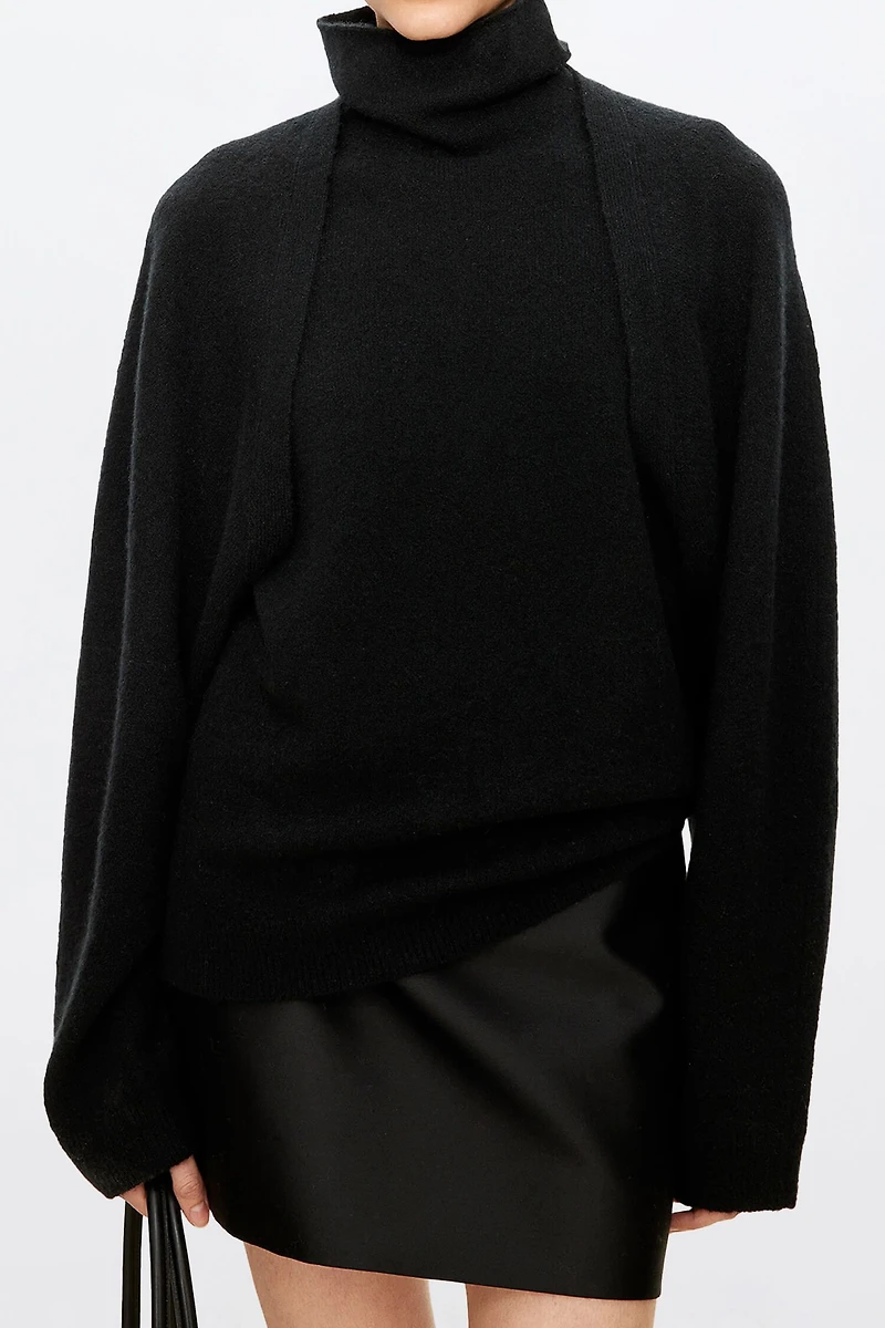 Cashmere Stretch Shawl Cardigan