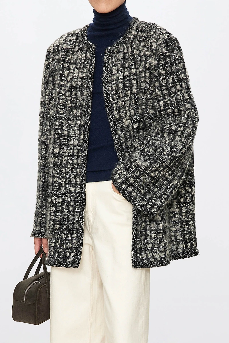 COLOMBO Wool Mohair Tweed Jacket