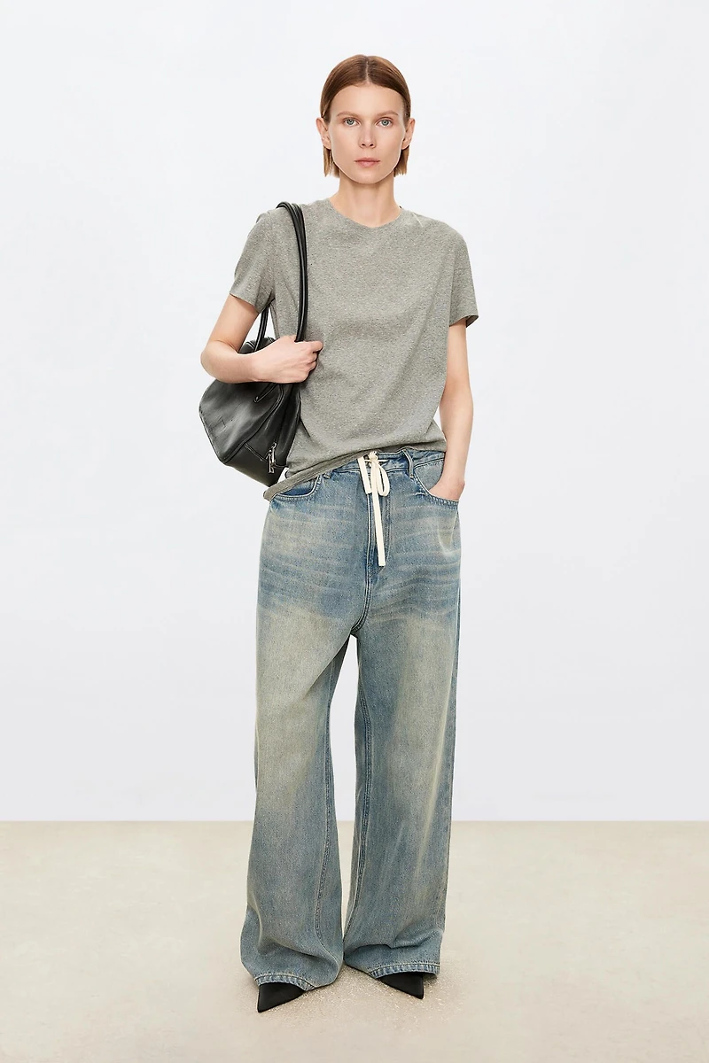 Combed Long-Staple Cotton Short-Sleeve T-Shirt