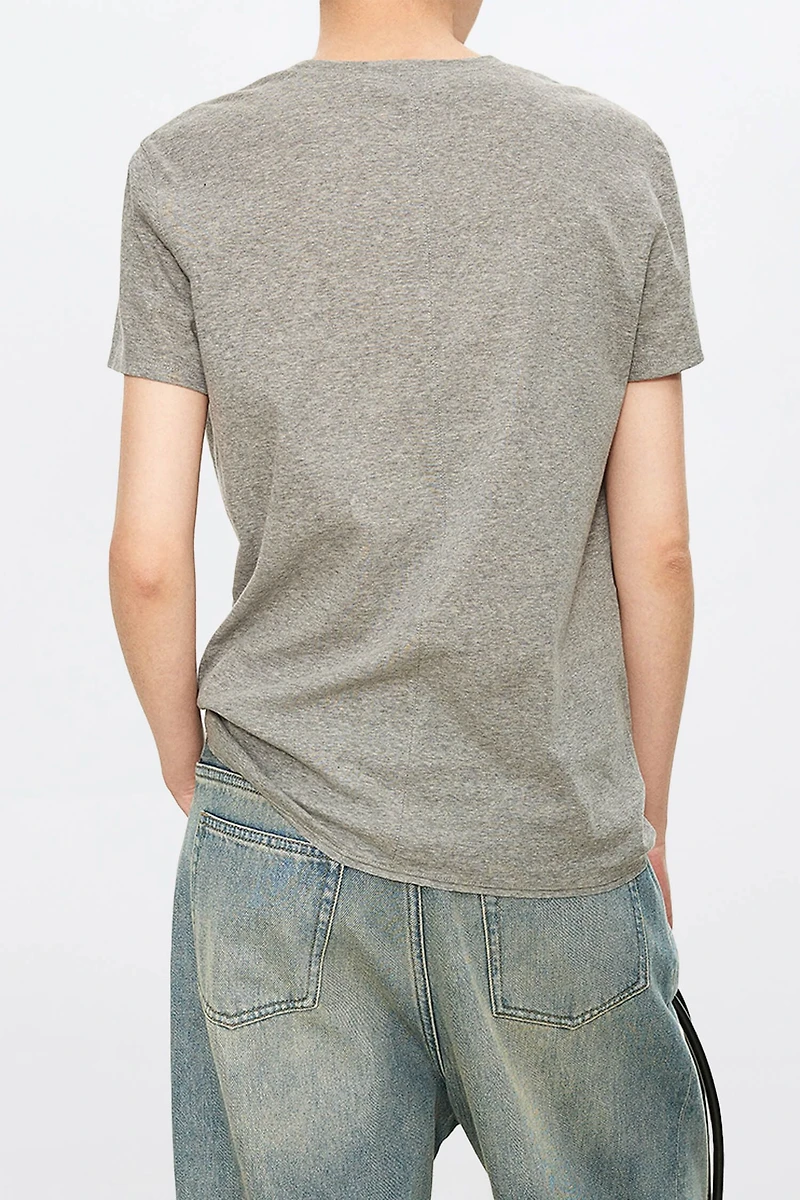 Combed Long-Staple Cotton Short-Sleeve T-Shirt