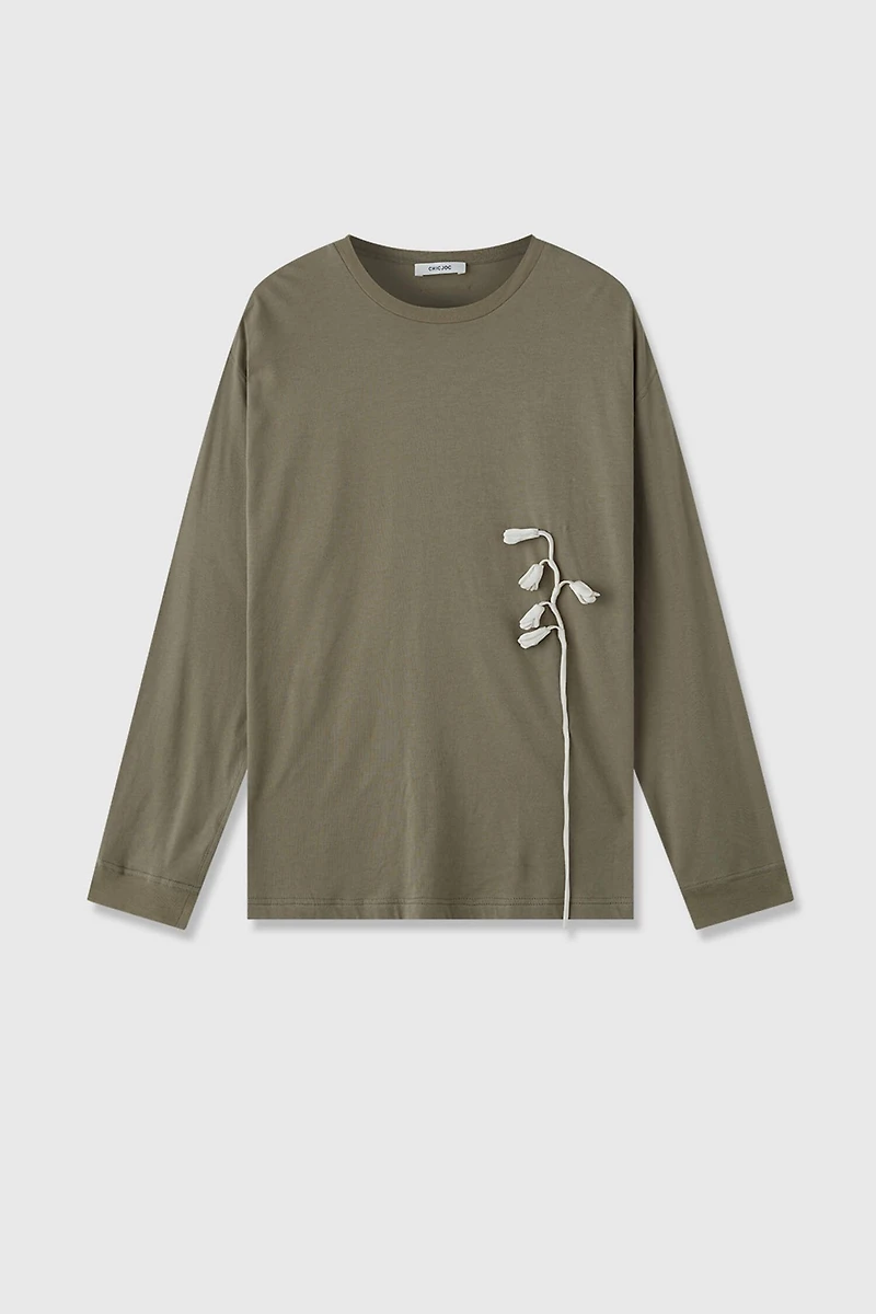 Detachable Floral Cotton Top