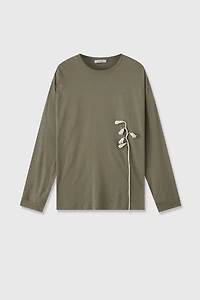 Detachable Floral Cotton Top