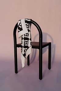 Double-sided Floral Printed Silk Scarf Shawl