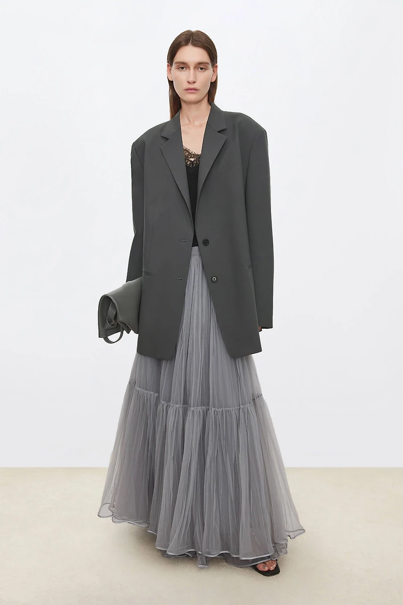 Featherlight High-Density Organza Multi-Layer Skirt