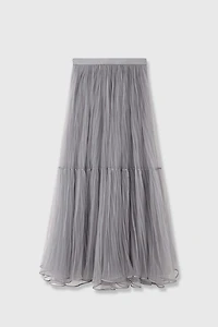 Featherlight High-Density Organza Multi-Layer Skirt