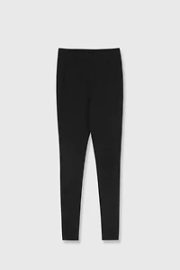 Fine-spun Wool Stretch Leggings