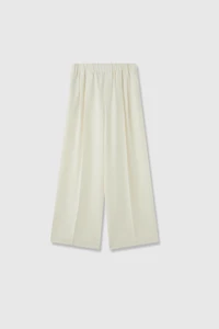 Fine Wool Stretch Waist Trousers