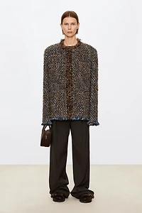 French Lesage Artistic Tweed Jacket