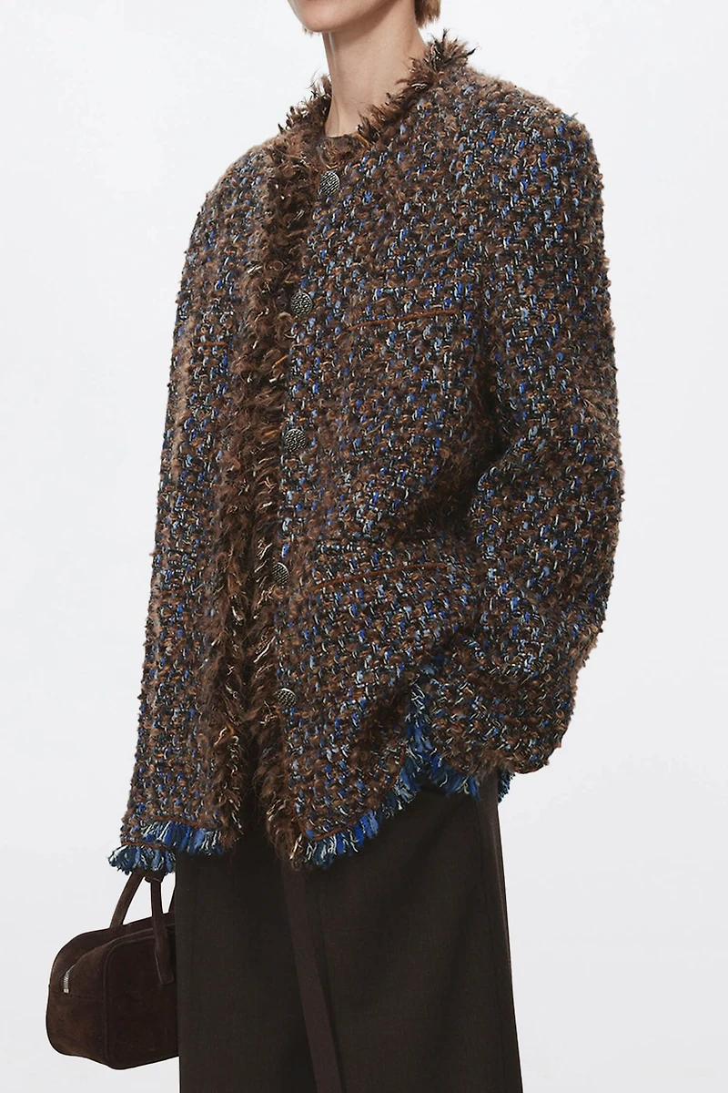 French Lesage Artistic Tweed Jacket