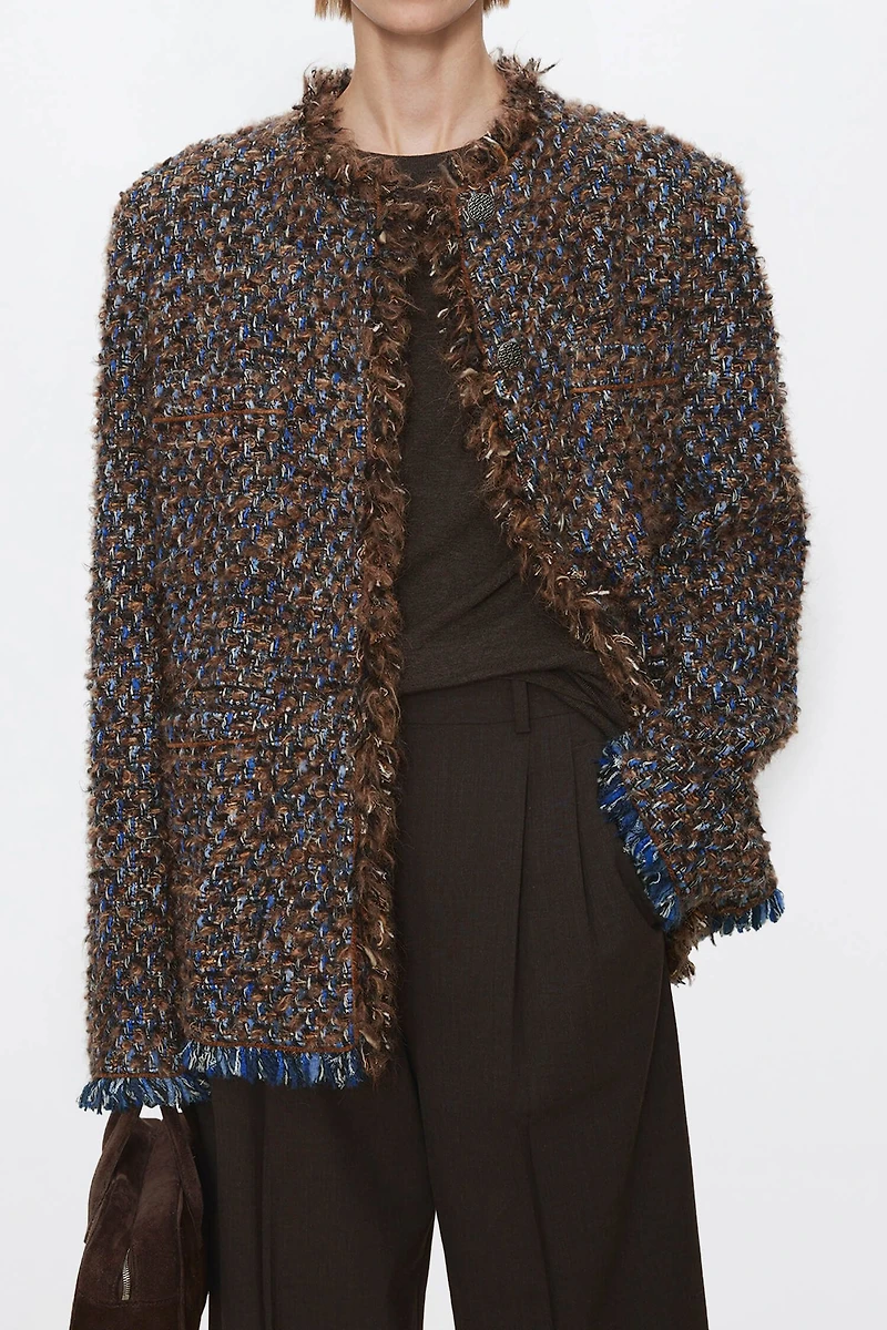 French Lesage Artistic Tweed Jacket