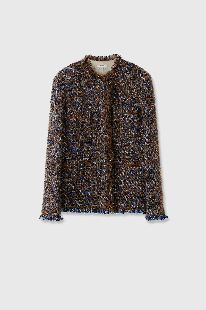 French Lesage Artistic Tweed Jacket
