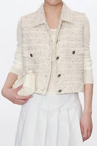 French LESAGE Tweed Collar Vest