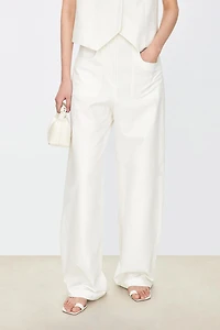 French Linen and Supima Cotton Trousers