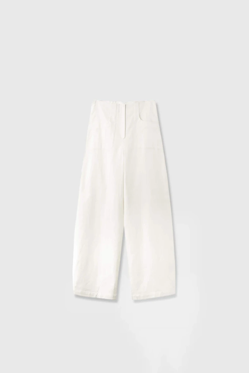 French Linen and Supima Cotton Trousers
