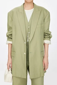 French Linen Supima Cotton Silhouette Suit