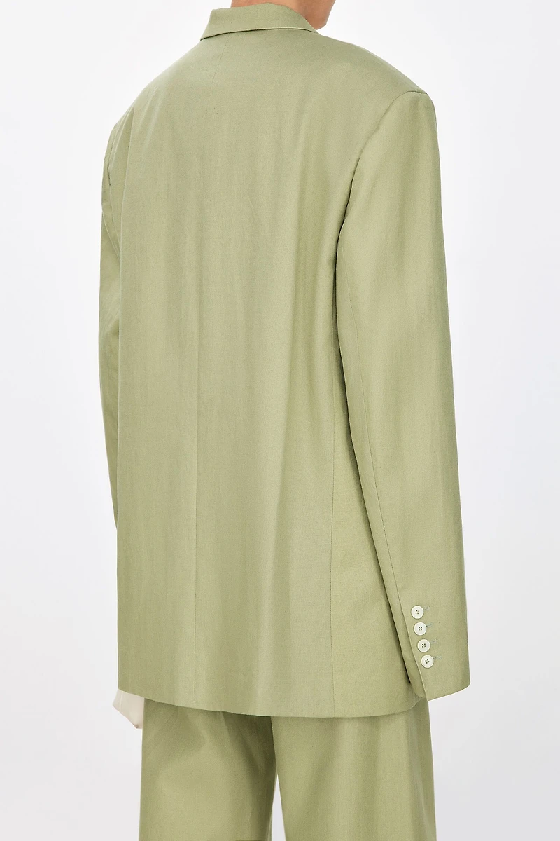 French Linen Supima Cotton Silhouette Suit