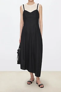 French-linen Resort Dress