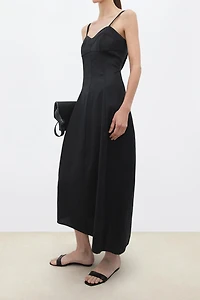 French-linen Resort Dress