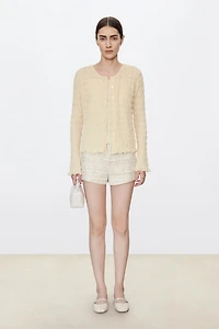 French ACT3 Tweed Mini Skirt
