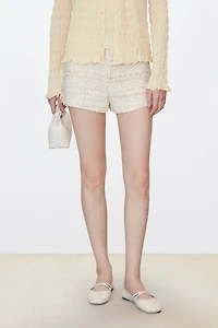 French ACT3 Tweed Mini Skirt