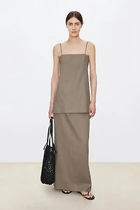 French Cool Linen Camisole