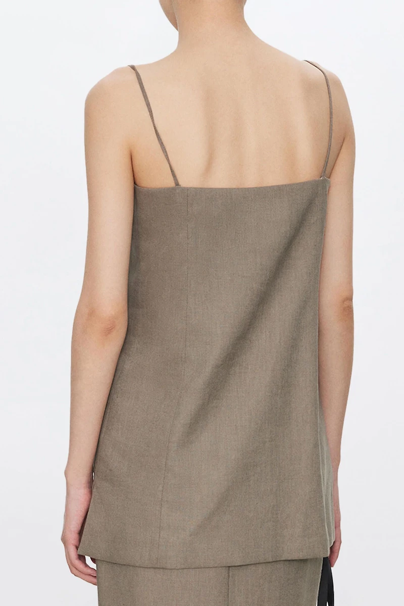 French Cool Linen Camisole