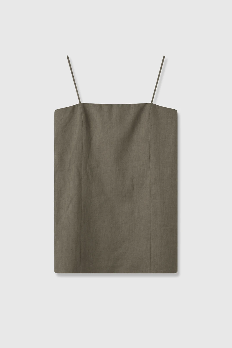 French Cool Linen Camisole