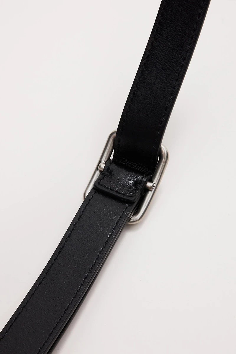 Hand-Antiqued Cowhide Leather Belt