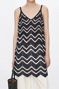Hand-crocheted Cotton Yarn Camisole Dress