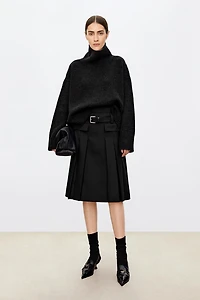 Heavyweight 100% LP Cashmere Turtleneck Sweater