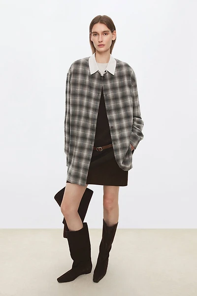 Heavyweight Flannel Check Shirt