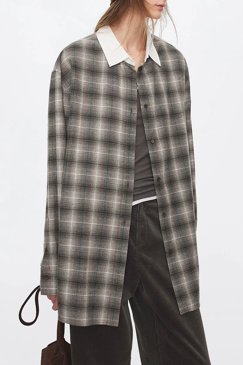 Heavyweight Flannel Check Shirt