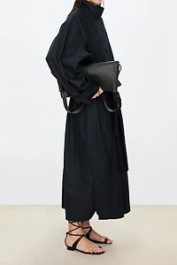 High-Density SUPIMA Cotton Double-Breasted Trench Coat