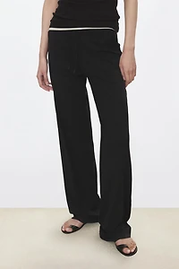 High‑stretch Wide‑leg Yoga Pants