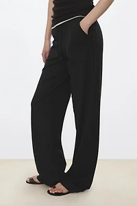 High‑stretch Wide‑leg Yoga Pants